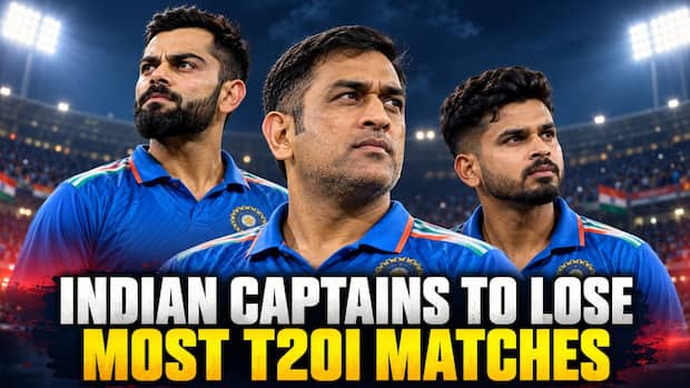 MS Dhoni to Shreyas Iyer: Indian captains with most losses in T20I cricket