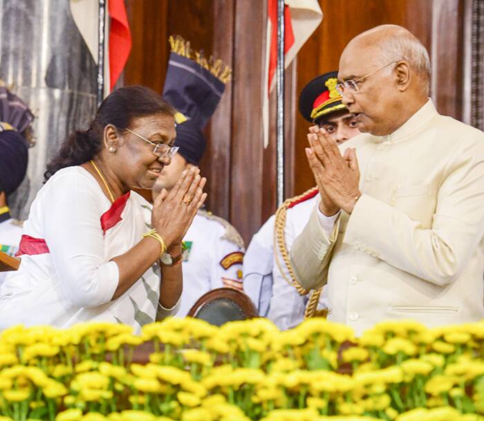 Murmu Visited Rashtrapati Bhavan Before taking Oath