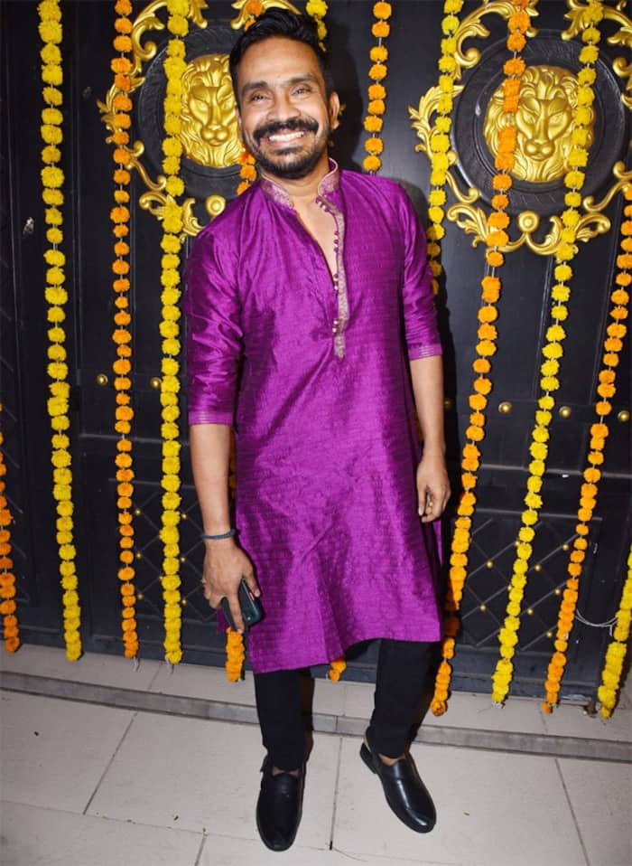 Mushtaq Sheikh at Ekta Kapoor’s Diwali Party
