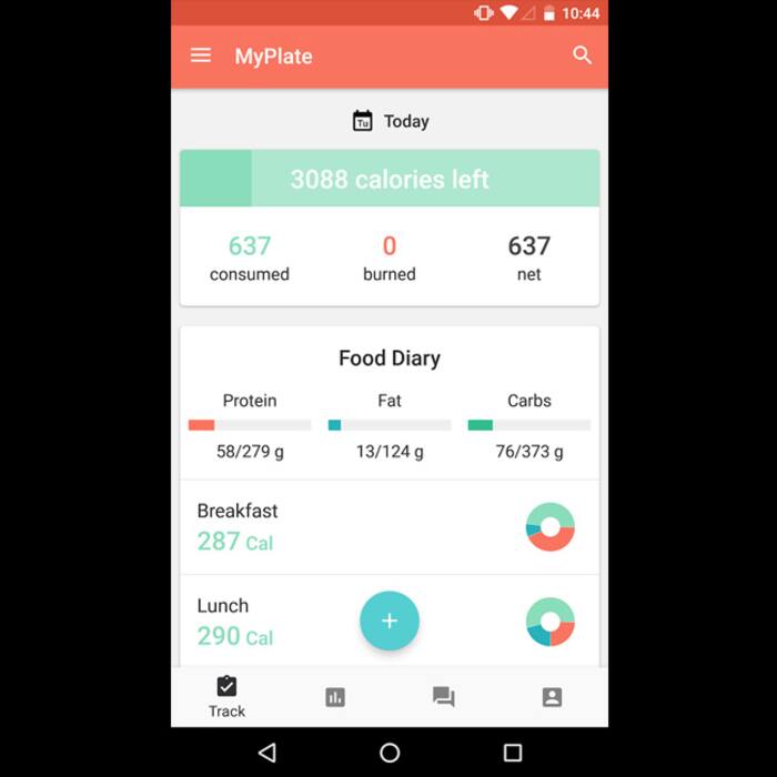 MyPlate Health App