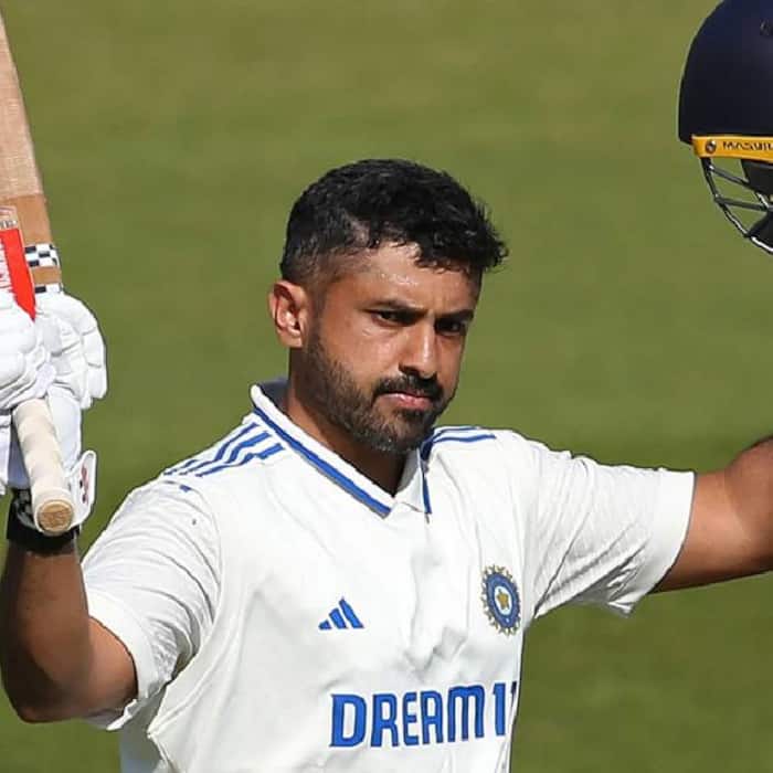 Nair was given a second chance during Anderson-Tendulkar trophy