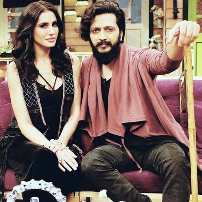 Nargis Fakhri and Riteish Deshmukh snapped during ‘Banjo’ promotions
