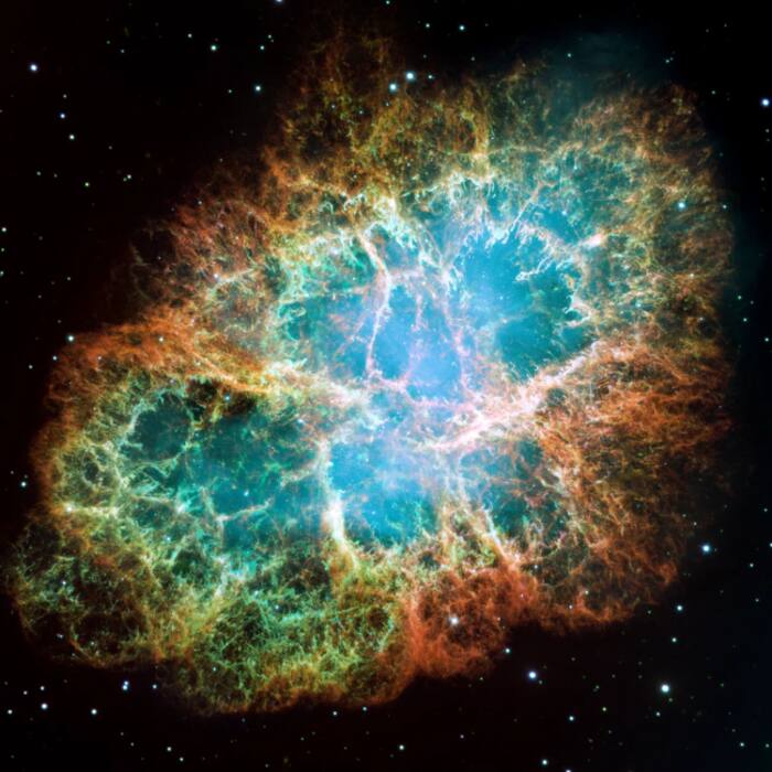 NASA Hubble Space Telescope captures entire Crab Nebula