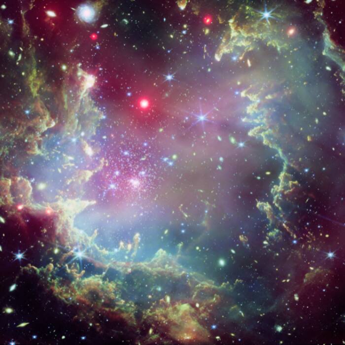 NASAs James Webb Space Telescope captures NGC 602 star cluster