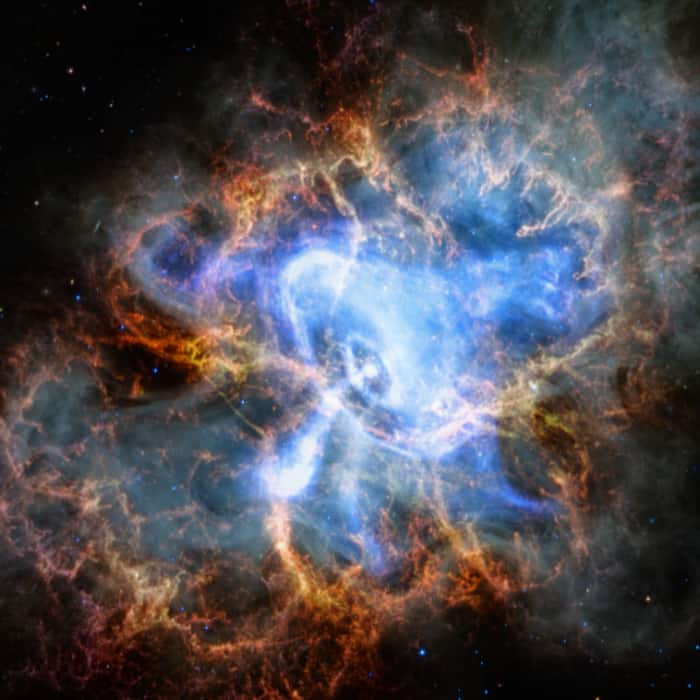 NASAs James Webb Space Telescope captures X-ray & Infrared Image of Crab Nebula