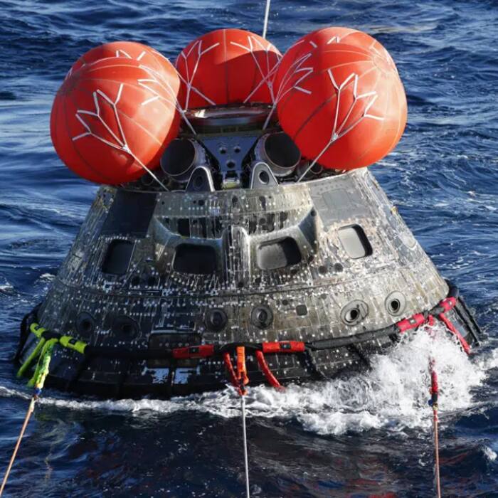 In Pics: NASA's Orion Capsule Splashes Down In Pacific