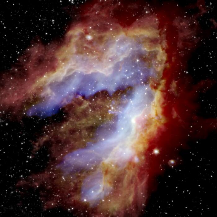 NASAs Stratospheric Observatory for Infrared Astronomy (SOFIA) detects Swan Nebula