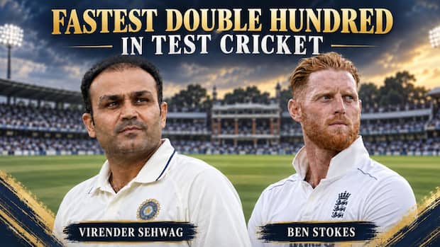 Nathan Astle to Virender Sehwag: Batters to score fastest double hundreds in Test cricket