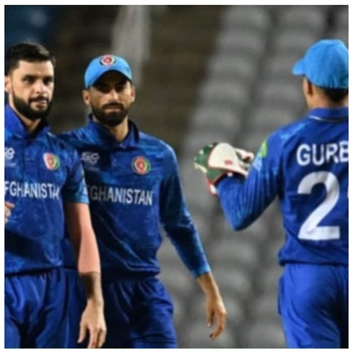 Naveen ul Haq  L  took three wickets in Afghanistan s win over Australia in T20 World Cup 2024 