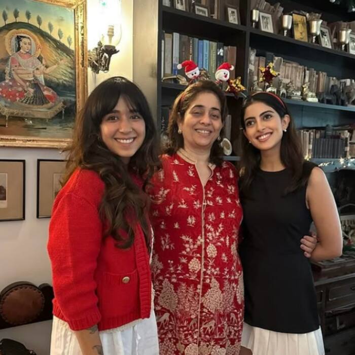 Navya Naveli Also Marked her Attendance