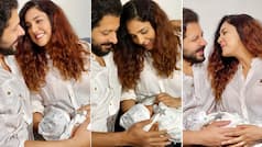 Neeti Mohan And Nihaar Pandya Twin in White as They Name Their Newborn Son Aryaveer | See Pics