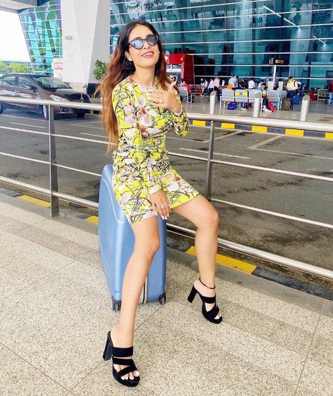 Neha Malik always manages to grab the attention of her fans