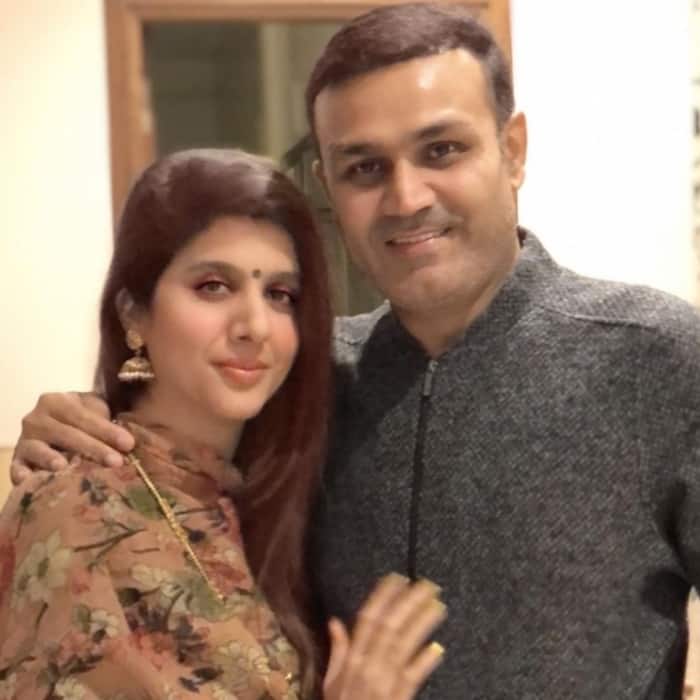 Neither Aarti Ahlawat nor Virender Sehwag has publicly addressed their relationship status