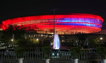 New Delhi lights up for BRICS Summit | In Pictures