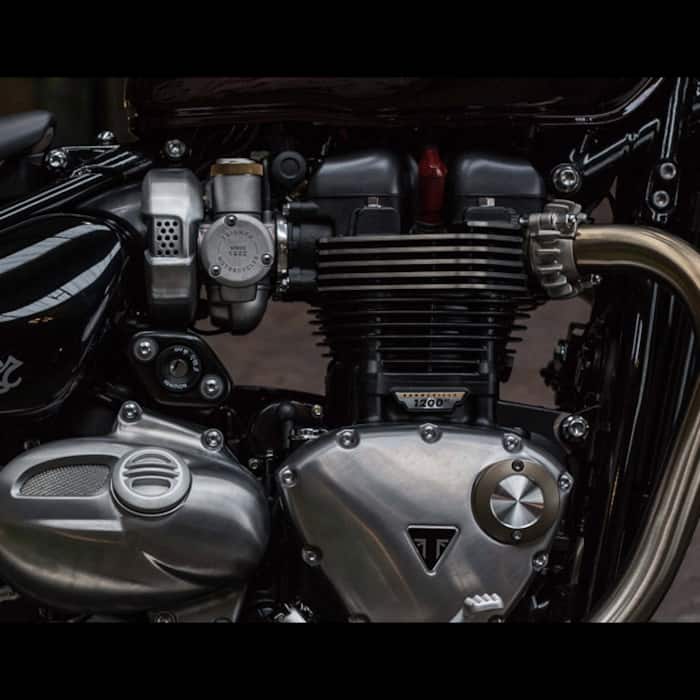 New engine efficiency of Triumph Bonneville Bobber