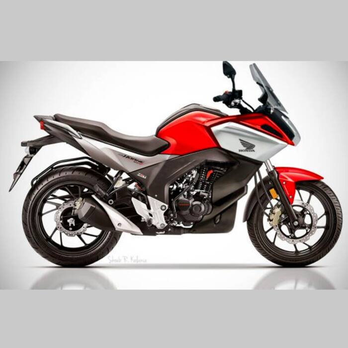 New Honda CB Hornet 160R Full Faired Model
