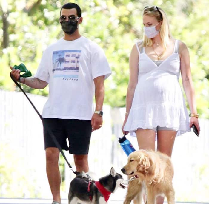 News of Sophie Turner s pregnancy broke in February