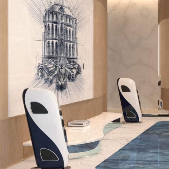 View of Modern Living Luxury Penthouse Interior Design in Singapore