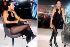 Uff! Nia Sharma Soars Temperature in Party-Perfect Sexy Black Bodysuit - Check Viral Pics