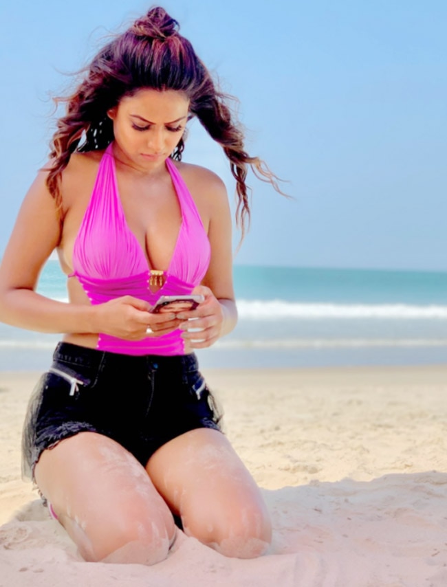 Nia Sharma rocks her beach looks well