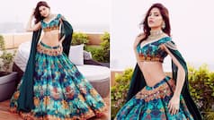 Nikki Tamboli Flaunts Hot Navel in Sexy Lehenga-Choli Set - See Viral Photos
