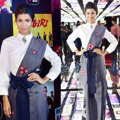 IN PICS: Nimrat Kaur just did the coolest sari of the season at Balaji Telefilms App launch event!