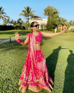 Niti Taylor Slays in Indian Outfit Whilst She Attends a Wedding in Jaipur, Actor's Latest Pictures Can Surly Make You Fall For Her