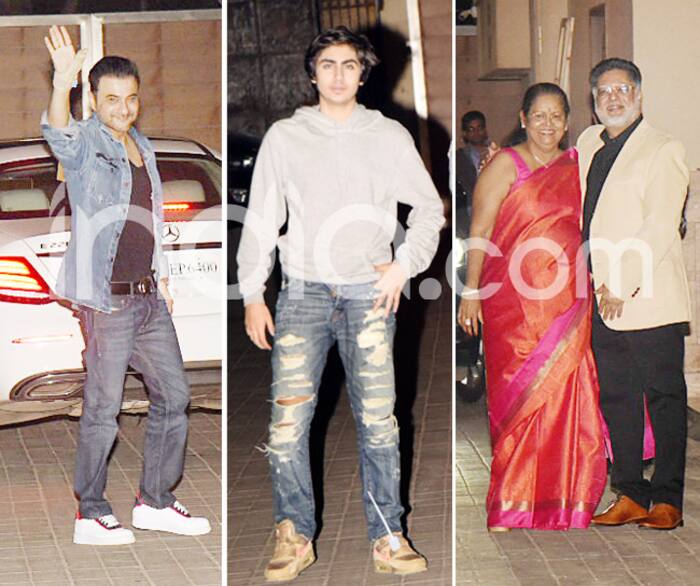 No Arbaaz Khan at the party