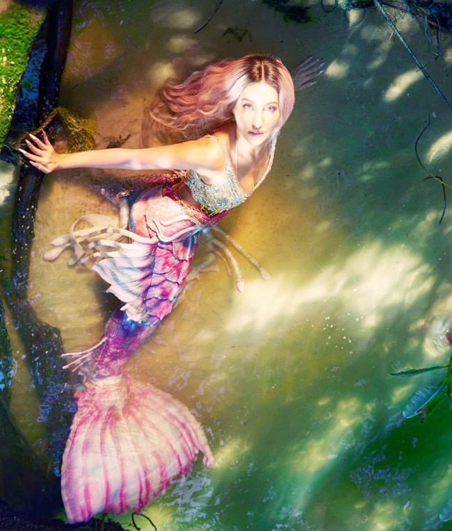 Nora Fatehi wears silicon dress to become mermaid in new photoshoot Nora Fatehi wears silicon dress to become mermaid in new photoshoot