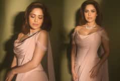 Nushrratt Bharuccha Stuns in Sexy Off-Shoulder Dress in Candid Photoshoot, Pics