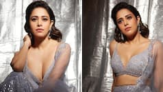 Nushrratt Bharuccha Amps up Social Media With Her Throwback Hot And Sexy Silver Lehenga Photos