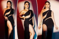 Nushrratt Bharucha Maximises Hotness in Bold Black Cut-Out Dress | PHOTOS