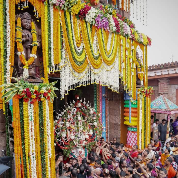 Odishas biggest chariot festival continuous to inspire and attract devotees