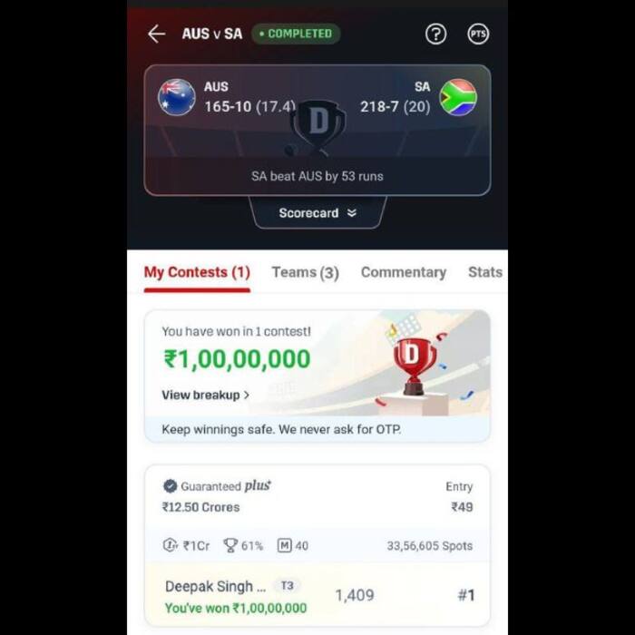 Online gaming platforms like Dream11 may soon be banned