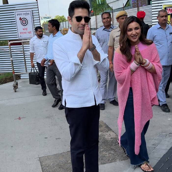 Parineeti Chopra and Raghav Chadha share official wedding pics on their social media handles