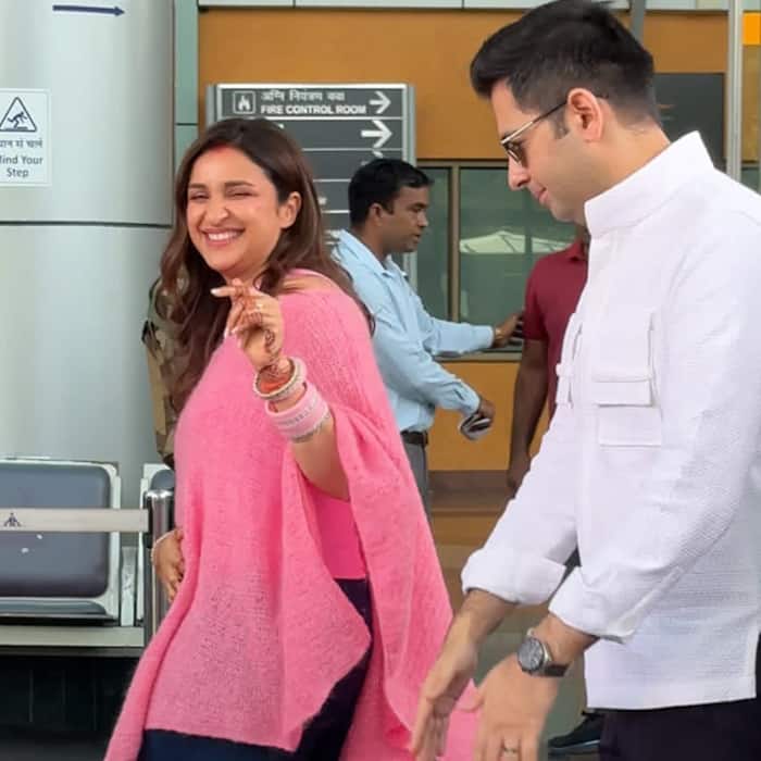 Parineeti Chopra exudes bridal glow in subtle makeup and open hair