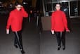 Parineeti Chopra Goes Bright And Blushy in Red Sweater at Airport Amid Marriage Rumours With Raghav Chadha Parineeti Chopra Goes Bright And Blushy in Red Sweater at Airport Amid Marriage Rumours With Raghav Chadha