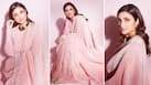 Parineeti Chopra Mesmerises in Pink, Wears an Elegant Saree as She Shoots For Hunarbaaz: Desh Ki Shaan - See Lovely Pics Parineeti Chopra Mesmerises in Pink, Wears an Elegant Saree as She Shoots For Hunarbaaz: Desh Ki Shaan - See Lovely Pics