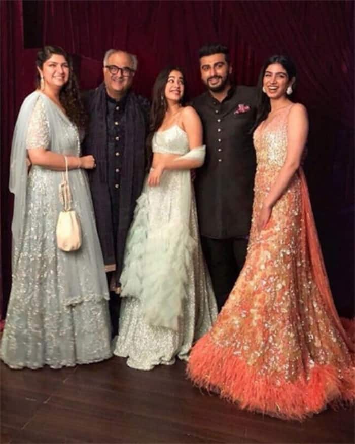 Perfect picture of Boney Kapoor’s family