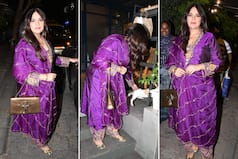 PICS: Richa Chadha's Traditional Attire is a Showstopper That Gives Us Purple Martini Vibes