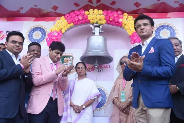 Pink-Ball Test: Mamata-Shiekh Hasina Ring The Bell at Eden Gardens