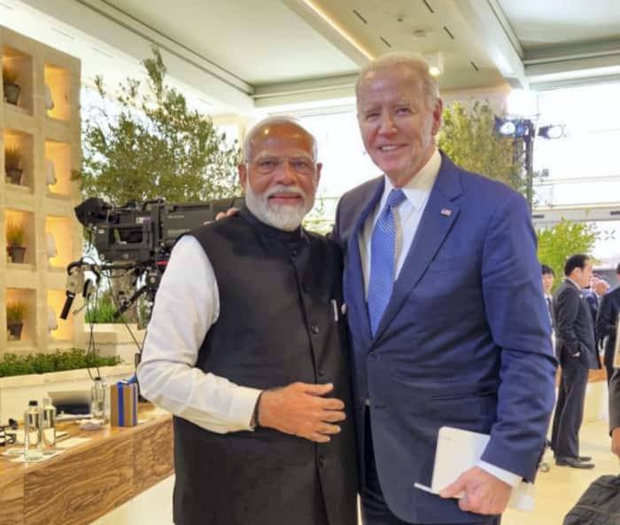 PM Modi meets Joe Biden at G7 Summit