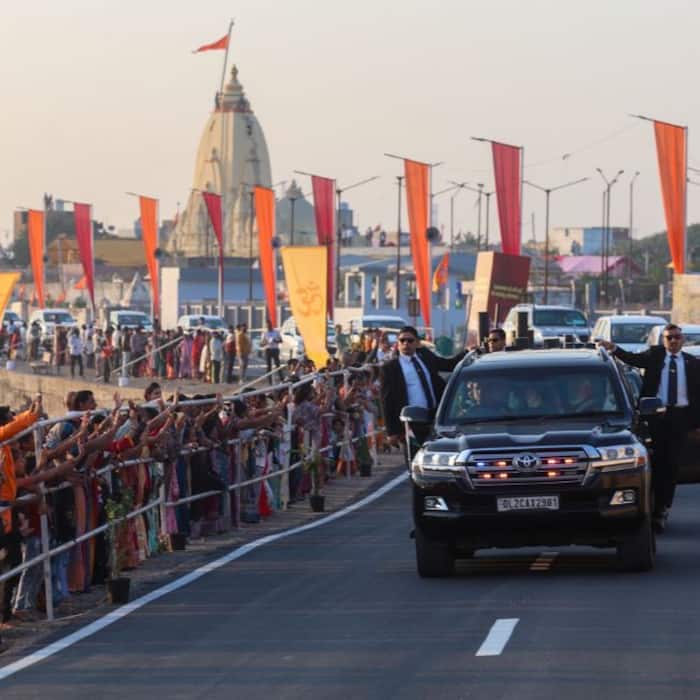 PM Modi reaches Somnath Temple
