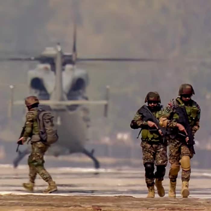 PM Modi witnesses special IAF aerial show at emergency landing facility in Assam