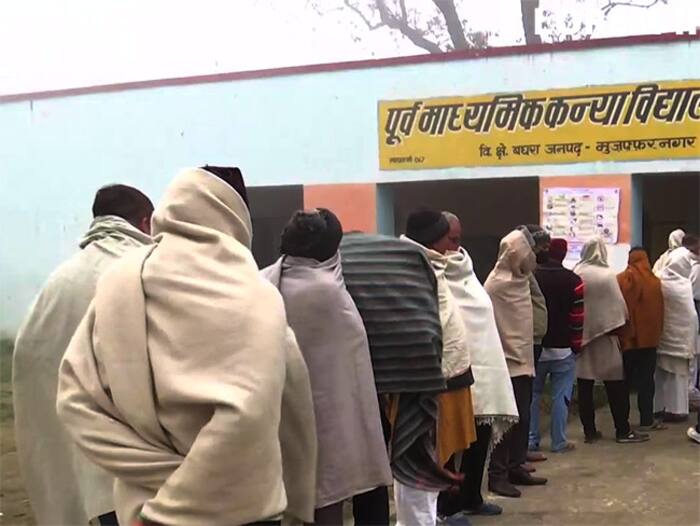 Polling Election in Muzaffarnagar