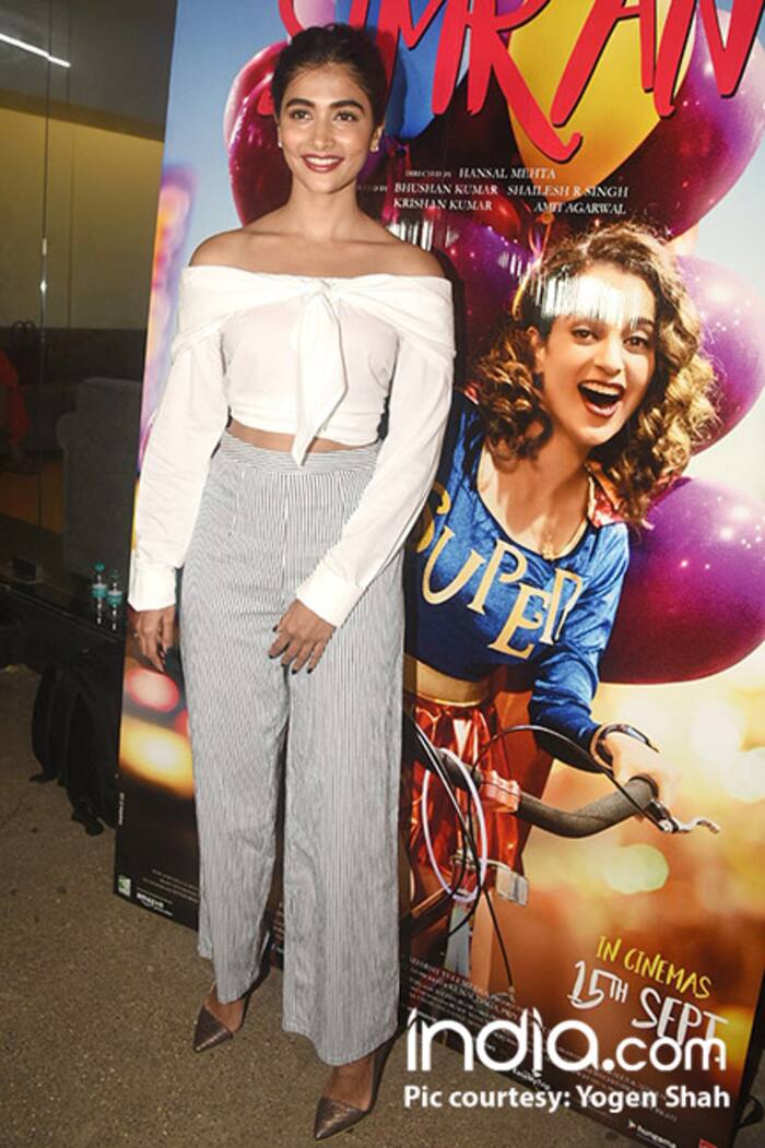 Pooja Hegde at special screening of Simran