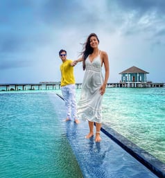 Love Birds Vatsal Sheth and Ishita Dutta Vacays in Maldives, Romantic Pictures Will Steal Your Heart