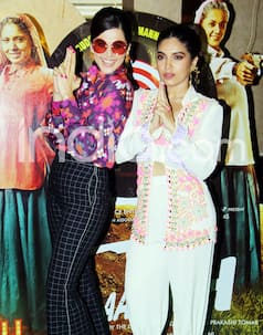 Taapsee Pannu-Bhumi Pednekar's Hot Pictures From Trailer Launch of Saand Ki Aankh Leaves Fans Swooning