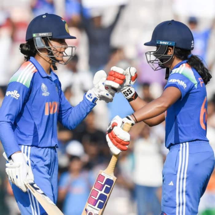 Pratika Rawal scored her maiden World Cup century vs New Zealand