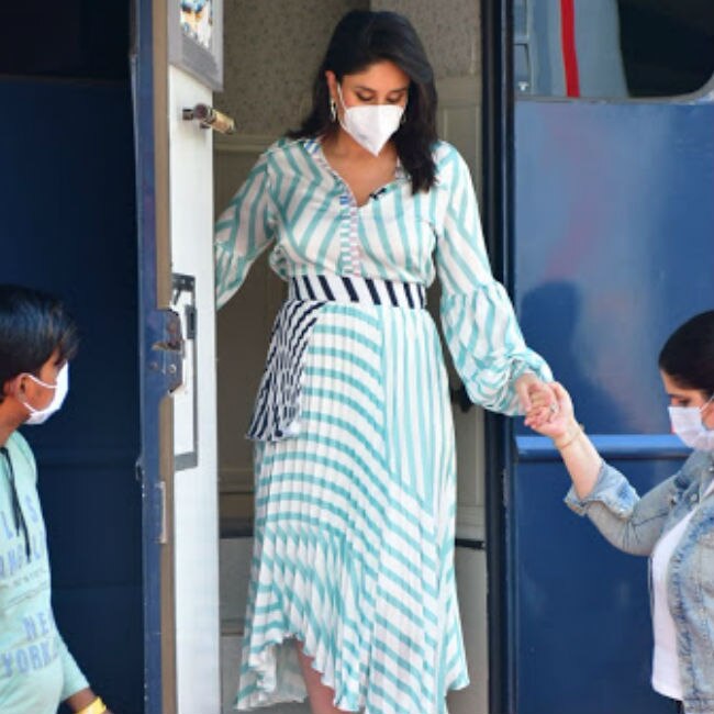 Pregnant Kareena takes all safety measures on the sets